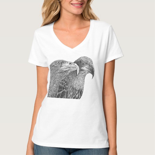 CAMISETA EAGLES HARRIET OZZIE M15 ES EL HOGAR DE AMIGOS MÁS (Anverso)