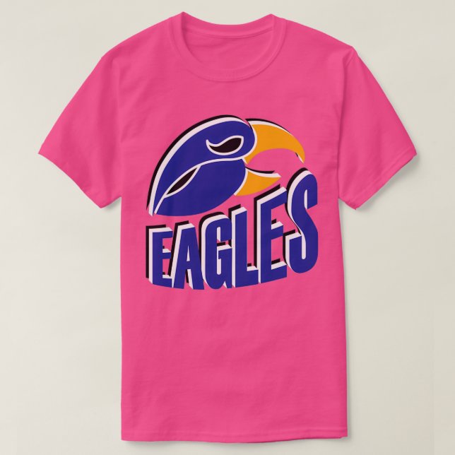 Camiseta Eagles Sports Team blue amp gold (Diseño del anverso)