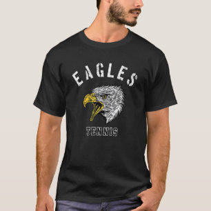 Camiseta Eagles Tennis School Spirit Team Mascot Game Night