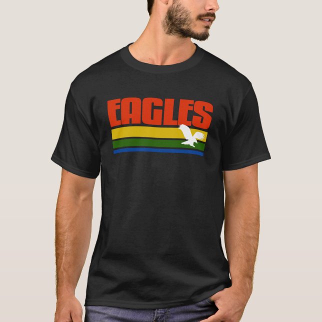 Camiseta Eagles Vintage Pullover Hoodie (Anverso)
