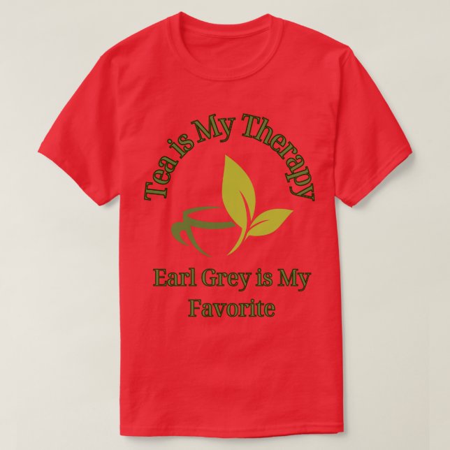 Camiseta Earl Gray (Diseño del anverso)
