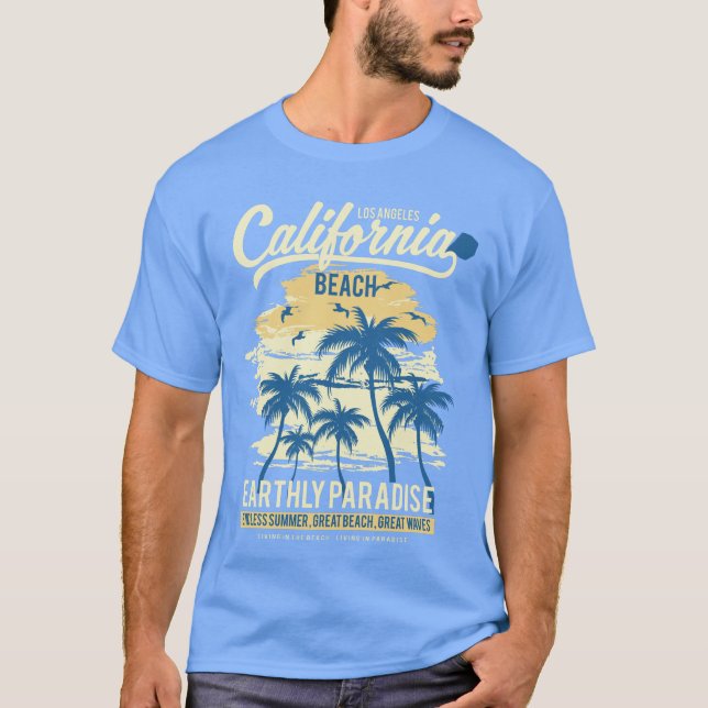 Camiseta Earl Paradise California Beach (Anverso)