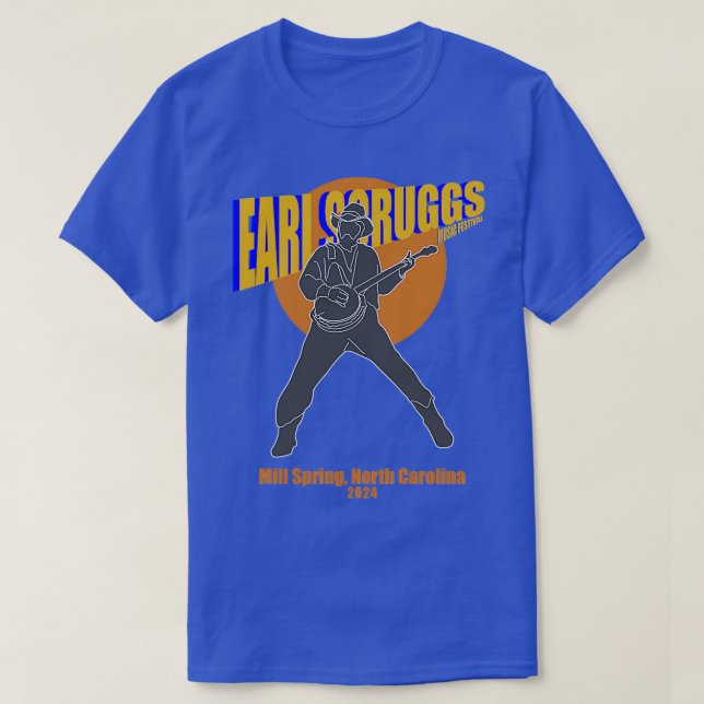 Camiseta Earl Scruggs Music Festival 2024 5 (Diseño del anverso)