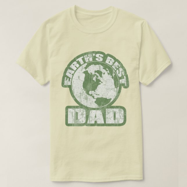 Camiseta Earls Best Dad Green (Diseño del anverso)