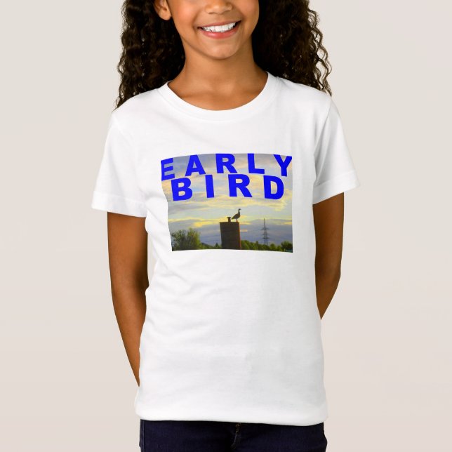 Camiseta Early Bird at the Riverside - T-Shirt (Anverso)