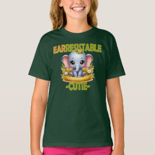 Camiseta Earresistible juego de palabras de Cutie. Personal