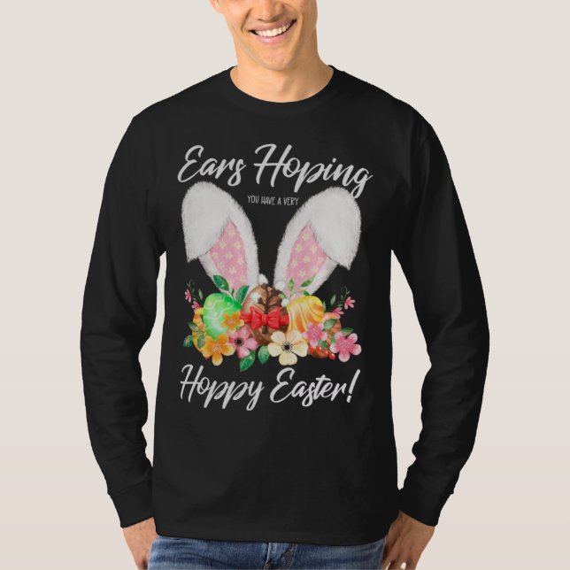 Camiseta Ears Hopping You Have A Very Hoppy Easter Bunny Ea (Anverso)