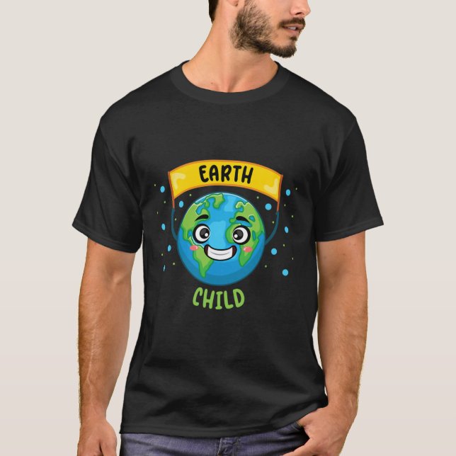 Camiseta Earth Child Save Planet Teacher Science Climate Ch (Anverso)