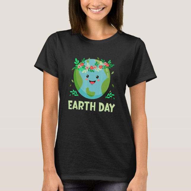 Camiseta Earth Day 2022 Planet Restore Earth Sea Guay Earth (Anverso)