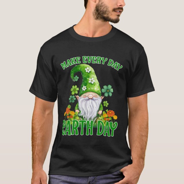 Camiseta Earth Day 2023 Make Every Day Earth Day Teacher Ki (Anverso)