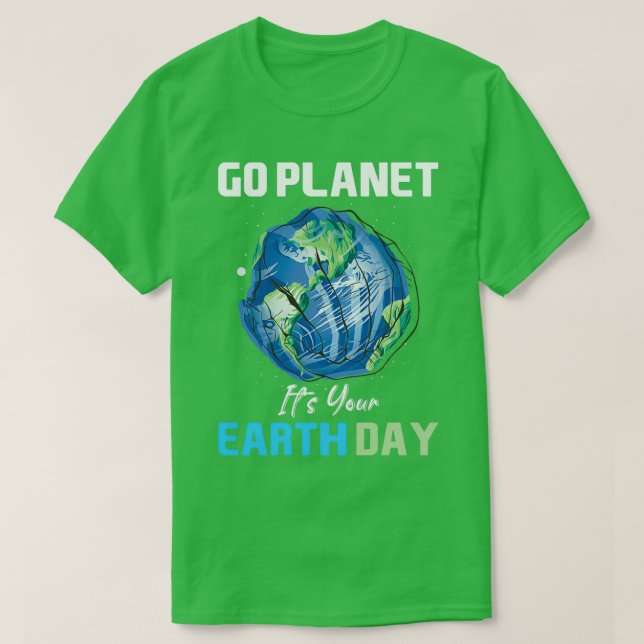 Camiseta Earth day 5 (Diseño del anverso)