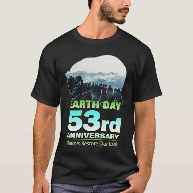 Camiseta Earth Day 53rd Anniversary Celebrate Earth Day 202 (Anverso)
