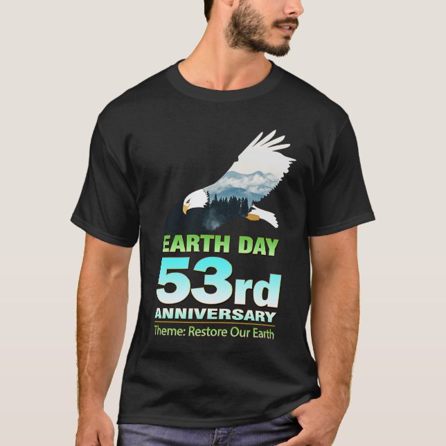 Camiseta Earth Day Eco Friendly Apparel for Pro Environment (Anverso)