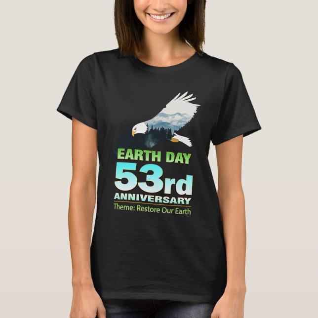 Camiseta Earth Day Eco Friendly Apparel for Pro Environment (Anverso)