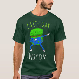 Camiseta Earth Day Every Day Science Recycle Environment Gi