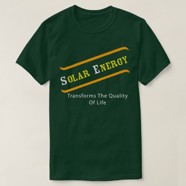 Camiseta Earth Day Gift Solar Energy Wind Energy Renewable  (Diseño del anverso)