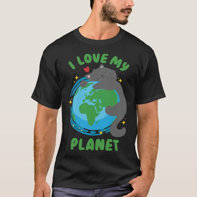 Camiseta Earth Day Planet Love (Anverso)