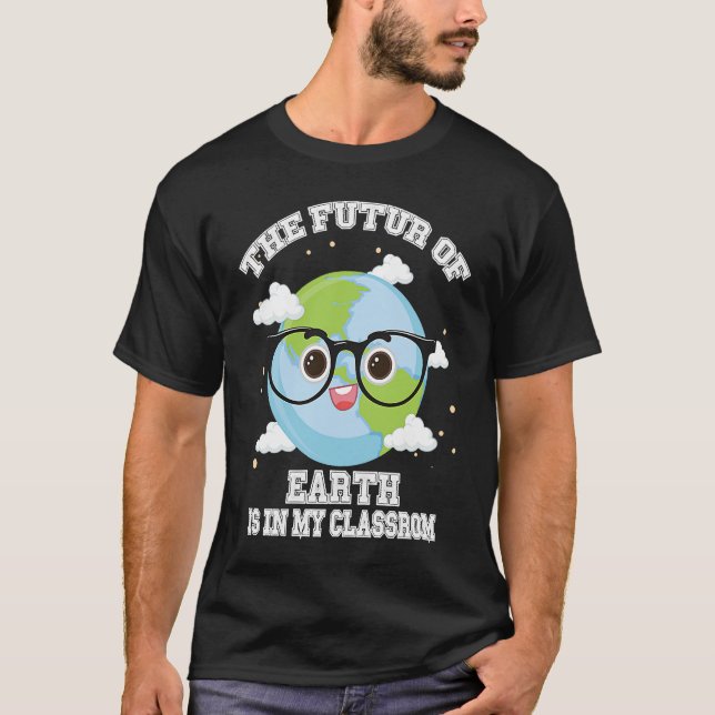 Camiseta Earth Day Teachers Students Classroom   eco friend (Anverso)