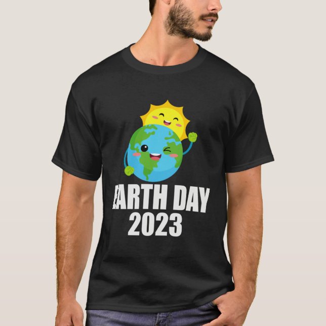 Camiseta Earth Day Tee Earth Day For Kids Students 2023 (Anverso)