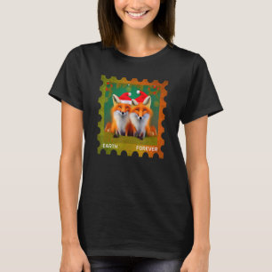 Camiseta EARTH FOREVER Environmental Protection Stamp Chris