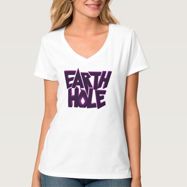 Camiseta Earth Hole (Anverso)