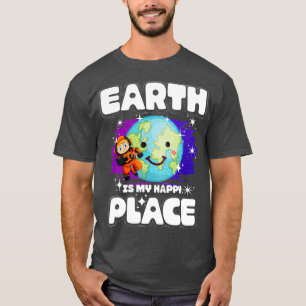 Camiseta Earth Is My Happy Place 
