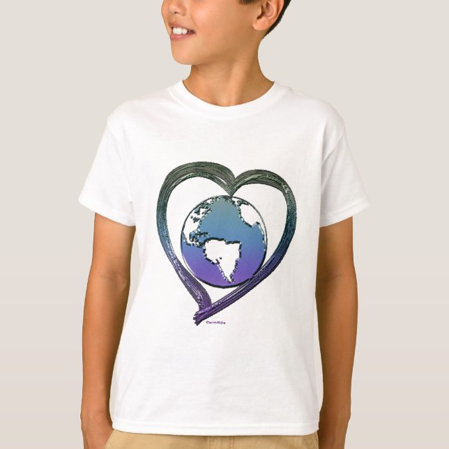 Camiseta EARTH LOVER Series (Anverso)