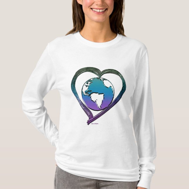 Camiseta EARTH LOVER Series (Anverso)