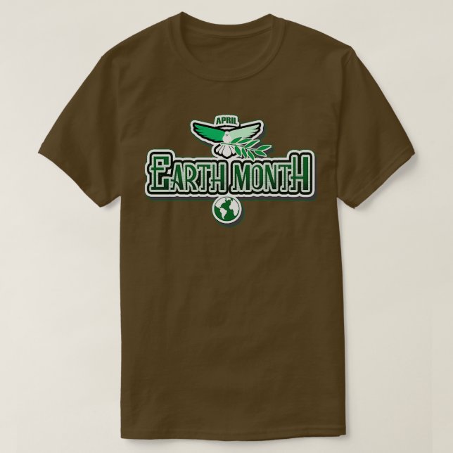 Camiseta Earth Month (Diseño del anverso)