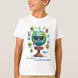 Camiseta Earth’s Speech: A Call for Protection