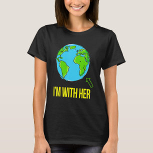 Camiseta Earth Science Earth Day Marcha Iu2019m con su tecn