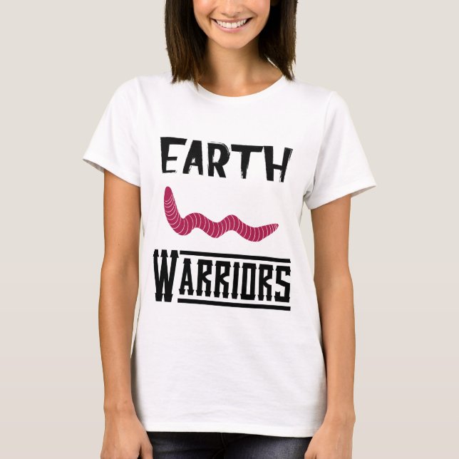Camiseta Earth Warriors (Anverso)