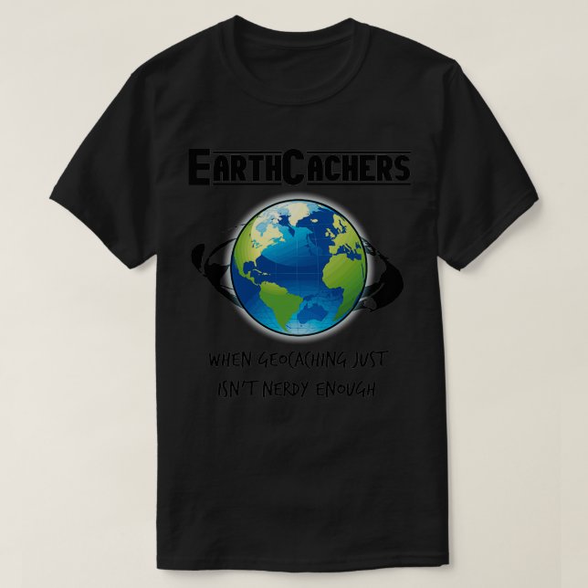 Camiseta EarthCachers (Diseño del anverso)
