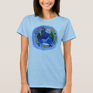 Camiseta EarthDay: Nuestras opciones, su futuro