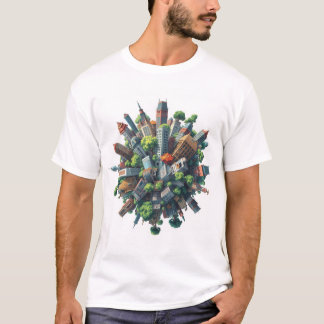 Camiseta Earth's curvature