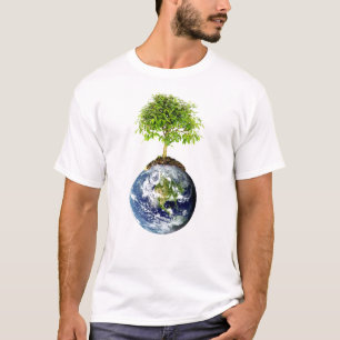 Camiseta EarthTree con la parte posterior de E.O. Wilson