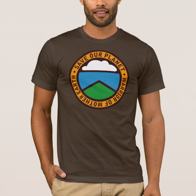 Camiseta Earthwarriorblue (Anverso)