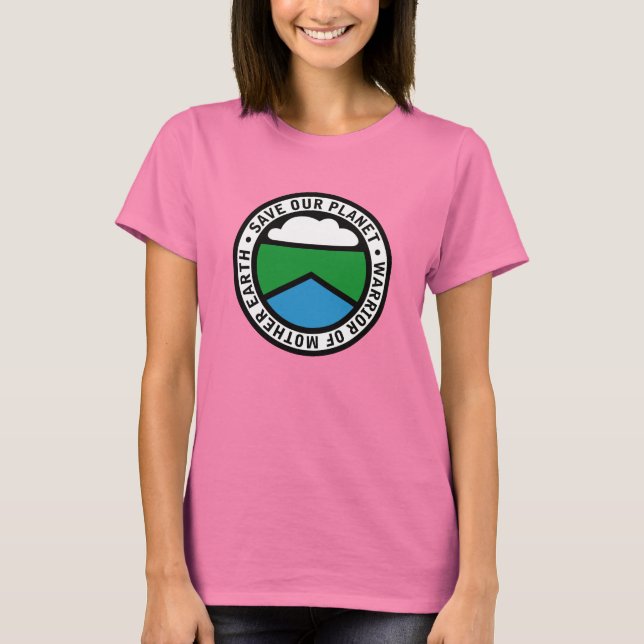 Camiseta Earthwarriorblue2 (Anverso)