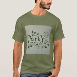 Camiseta Earthy Green Gracias Mens Tshirt