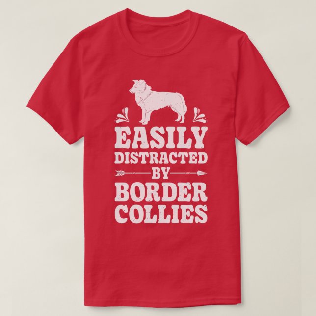 Camiseta Easily Distracted  (Diseño del anverso)