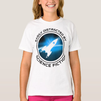 Camiseta Easily Distracted By Science Fiction
