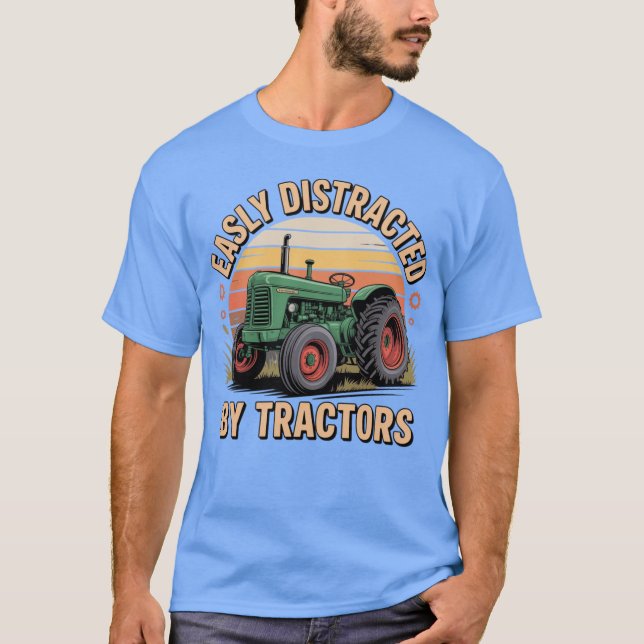 Camiseta easily distracted - style (Anverso)