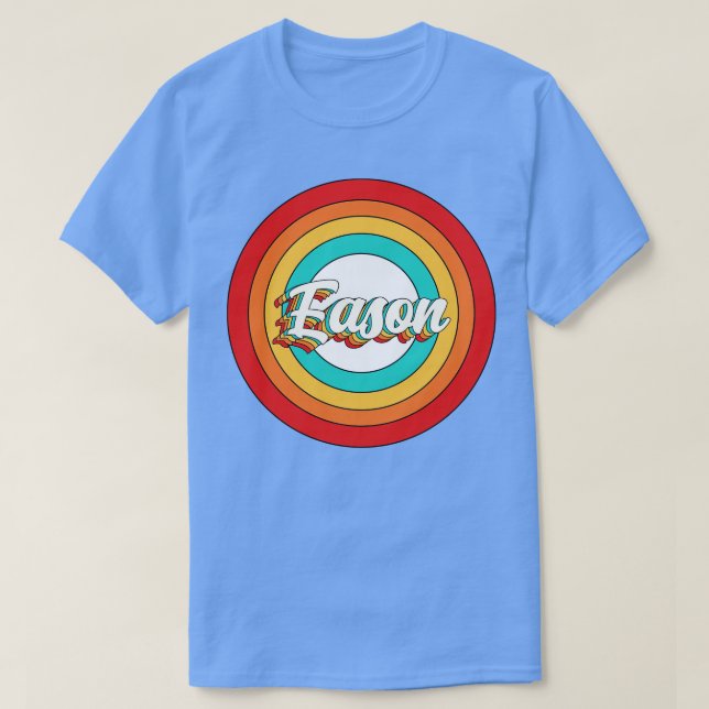 Camiseta Eason Name Shirt Vintage Eason Circle (Diseño del anverso)