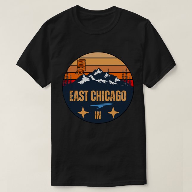 Camiseta East Chicago, Indiana (Diseño del anverso)