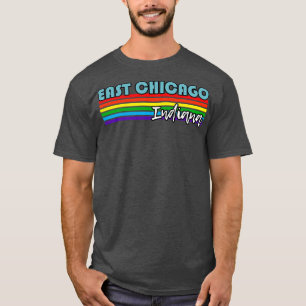 Camiseta East Chicago Indiana Pride East Chicago LGBT Gift