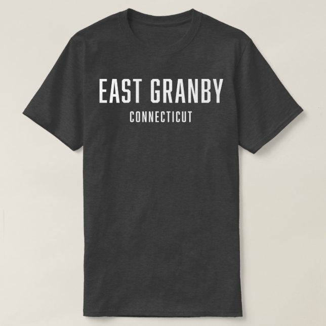 Camiseta East Granby Connecticut TShirt (Diseño del anverso)