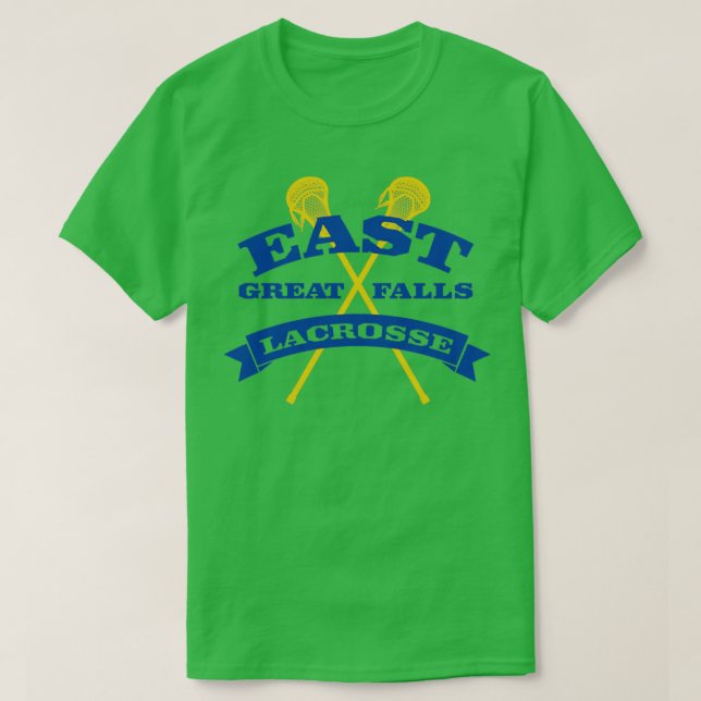 Camiseta East Great Falls Lacrosse (Diseño del anverso)