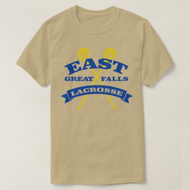 Camiseta East Great Falls Lacrosse (Diseño del anverso)