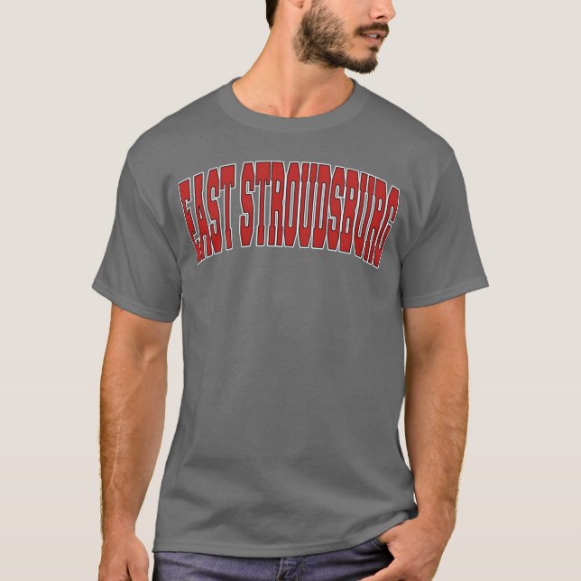 Camiseta East Stroudsburg Pa Pennsylvania Varsity Style Usa (Anverso)