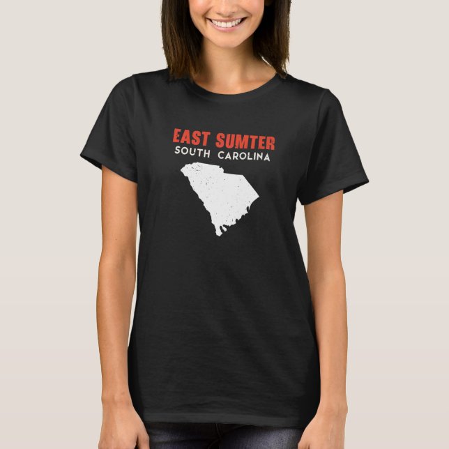 Camiseta East Sumter South Carolina Estados Unidos America  (Anverso)